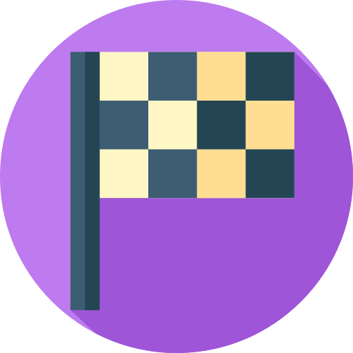 Checkered flag